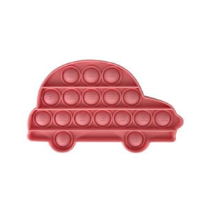 5 PCS Child Mental Bureau de bureau Éducatif Jouets Silicone Presse-plan de la silicone Jeu, Style: Voiture (rose) SH40181668-20