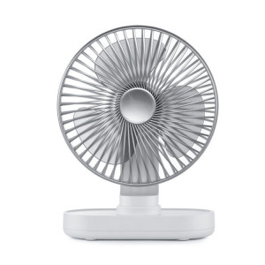 D77 Ventilateur hHead à secousse automatique de bureau Mute Ventilateur USB portable pour dortoir de bureau à domicile (Ivoire) SH501A993-20