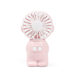 FY040 2 PCS Portable Extérieur USB Ventilateur De Poche De Bureau Bureau Mini Night Light Fan (Rose) SH001A1189-20
