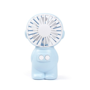FY040 2 PCS Portable Extérieur USB Ventilateur De Poche De Bureau Bureau Mini Night Light Fan (Bleu) SH001B1620-20