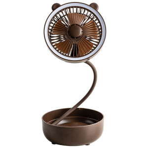 Mini ventilateur silencieux multifonction portable pliable USB (noir) SH301C1377-20