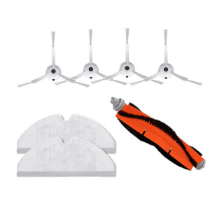 Accessoires de robot de balayage pour Xiaomi Mijia Rock, spécification: brosse principale + 4 brosse latérale + 2 chiffon SH86011907-20