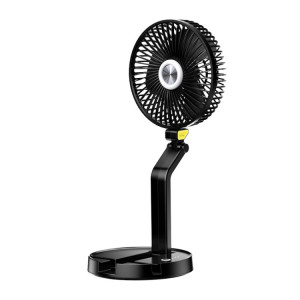 FF-996 Ventilateur de lampe de table pliante de bureau Dortoir d'étudiants Ventilateur muet USB de bureau (Version améliorée-Noir) SH201B33-20