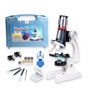 2171 Child STEM Science and Education Puzzle 1200 Ballic Biomedi Toy Student Experimental Equipment (Alloy microscope) SH201A543-20