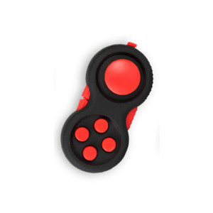 3 pcs décompression poignée jouets de nouveauté doigt pied poignée de sport jouet, couleur: noir rouge (avec coryard couleur) SH75031825-20