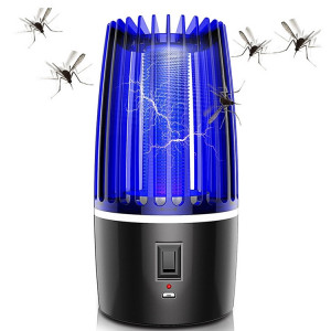 Ale-MWD-008 Chambre à la maison Chambre à coucher Mute Mosquito Trap Mosquito Lampe Mosquito Extérieur Non-rayonnement Fly Dépulsif, Produit Spécifications: Type de chargement 2000 Mah (Noir) SH902A207-20