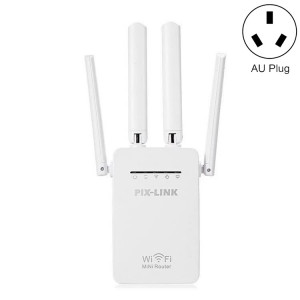PIX-LINK LV-WR09 300MBPS WiFi Retour Répondeur Mini routeur (AU Plug) SH101D1701-20