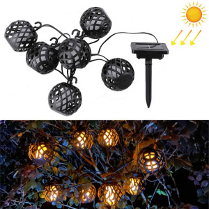 6 en 1 Solar Flame Ball Light String Outdoor Solar Courtyard IP44 Lumière imperméable SH9002239-20