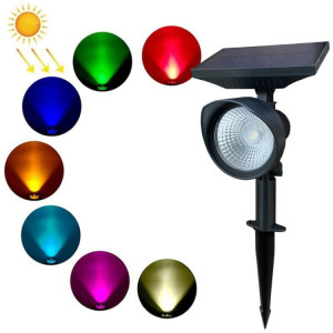 Solar Flood Lumière Home Jardin Solar Villa Lampe à gazon (Colorful Light) SH301C1589-20