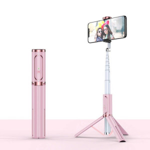 Bluetooth Selfie Stick avec Trépied Multi-Fonctions TÉLÉPHONE MOBILE DE TÉLÉPHONE DE REMPLISSEUR LIGHT LIGHT LIVE (POUDRE FILLE) SH001C852-20