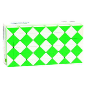 Variations et souverain de forme spéciale de 72 segments de la meute magique jouets éducatifs pour enfants (blanc vert) SH201C1994-20