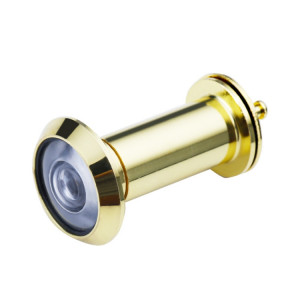 2 PCS Sécurité Porte de sécurité Cat Eye HD Lentille de verre à 200 degrés Eye de porte de l'hôtel Anti-minuse à angle grand angle, Spécifications: 16mm Gold brillant SH76051418-20