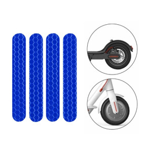 5 autocollants de scooters PCS Curseur réfléchissant Scooter Scooter ScanGuard Sticker réfléchissant pour Ninebot Max G30 (Bleu) SH1807479-20