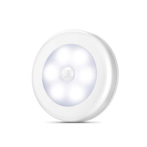 6 LED Home Home Smart Human Capor Capteur, Couleur de la lumière: Lumière blanche (Blanc) SH18011890-20