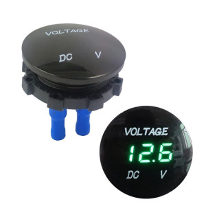 DC12-24V Batterie d'automobile DC Dispositif de tension de tension d'affichage numérique DC Instrument de mesure modifié (lumière verte) SH901C1238-20