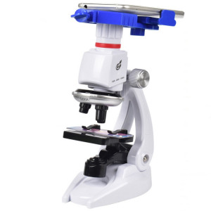 Étudiants Équipement expérimental scientifique Microscope biologique, Style: C2156 avec porte-téléphone SH00011456-20