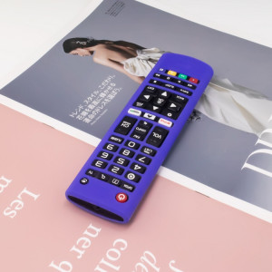 Coque de protection en silicone à distance Y14 avec lanière pour LG AKB75095307/74915305/75375604 (bleu) SH701C1528-20