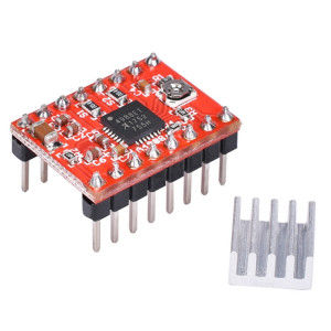 2 PCS HW-134A A4988 Module de pilote à provisoire à proximité à proximité de la marche rouge pour imprimante 3D SH17631572-20