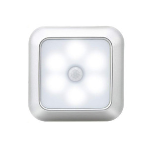 1143 Sensation corporelle humaine Night Light Home Smart Home Sensing Lights, Couleur de la lumière: Argent Blanc Light SH30011747-20