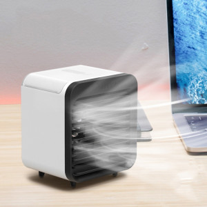Humidification de bureau Vaporiser le ventilateur USB refroidi par eau (noir et blanc) SH601B1172-20
