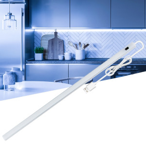 2 PCS 20cm LED Lampe d'armoire à induction de LED USB SPORT SMART SENSING Strip (WHTE) SH601A244-20