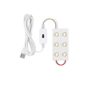 2 en 1 LED miroir de la lampe frontale USB Capteur infrarouge de maquillage SH2901149-20