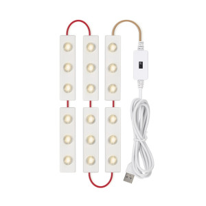 6 en 1 LED miroir LED Lampe frontale USB Capteur infrarouge de maquillage SH2902932-20