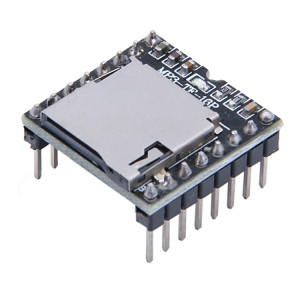 2 PCS HW-247A Mini Module audio de lecteur MP3 (noir) SH801A1809-20
