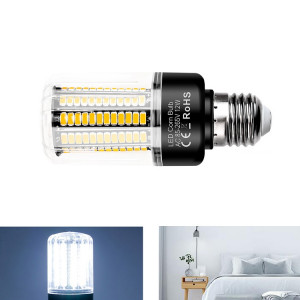 12W 5736 LED Constante de la lumière de maïs Largeur de la largeur de courant haute ampoule lumineuse (E27 Blanc) SH605A1849-20