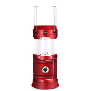5803 Lampe de camping solaire de l'extérieur LED PORTABLE PORTABLE PORTABLE SORTIE USB (rouge) SH801B1631-20