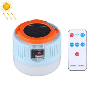 Solar Camping Light EXTÉRIEUR EXTÉRIEUR LED Ampoule de l'éclairage, Style: 508 Télécommande (Orange bleue) SH9801740-20