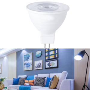 4 PCS LED Coupe lumineuse 2835 Patch Sauvegarde d'énergie Plaque d'aluminium à économie d'énergie, Puissance: 7W 12 Perles (Couverture transparente MR16 (lumière froide)) SH902C230-20
