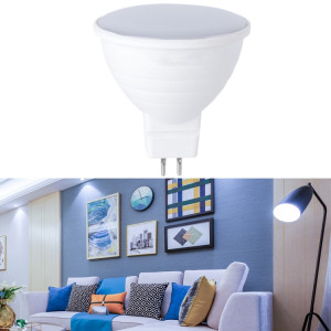 4 PCS LED Coupe légère 2835 Patch Sauvette d'économie d'énergie CLAD CLAD ALUMINIUM Coupe légère, Puissance: 7W 12 Perles (Couverture blanche MR16 Milky (Lumière froide)) SH902G376-20