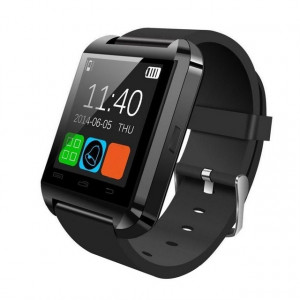 Montre-bracelet intelligente multifonction portable Bluetooth V3.0 + EDR (noir) SH601A553-20