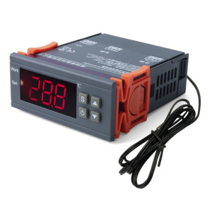 Régulateur de thermostat de thermostat de thermocouple de thermocouple de température à écran LCD MH-1210W numérique avec temporateur de capteur, plage de température:-50 à 110 degrés Celsius SH27391319-20