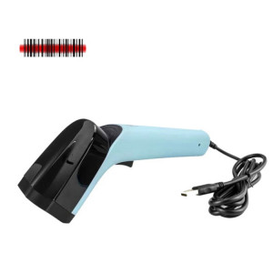 Scanner de code à barres de poche avec rangement, modèle: feu rouge câblé SH5701447-20