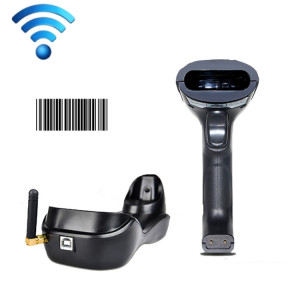 NETUM H3 Scanner de codes à barres sans fil Scanner de supermarché Rouge Scanner de caissier avec chargeur, spécification: unidimensionnel SN61011046-20