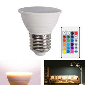 Économie de la décoloration de la décoloration de la décoloration de l'énergie Accueil 15 couleurs de la décoration de fond de la décoration de l'arrière-plan, style: lait laiteux Cove E27 (rgb blanc chaud) SH701B518-20