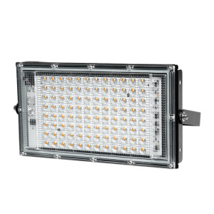 Écouto-imperméable à LED Lumière d'inondation de la lumière de jardin d'extérieur de la lumière de construction de jeu de chantier de jeu, spécifications: 100W 96 perles (blanc chaud) SH44021848-20