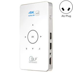 Projecteur Smart DLP Smart DLP C6 2G + 16G Mini Projecteur sans fil, Plug UA (Blanc) SH80081929-20