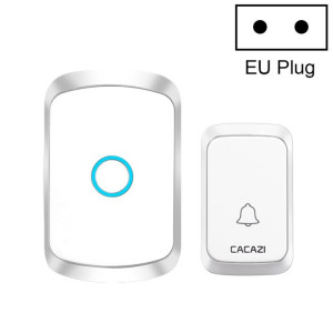 CACAZI A50 1 For 1 Wireless Music Doorbell without Battery, Plug:(White) SC402A851-20