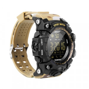 EX16S montre intelligente de sport IP67 étanche extérieur Bluetooth pédémètre à distance longue veille SH601B816-20