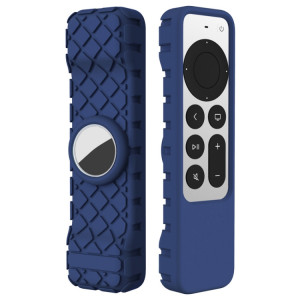 2 PCS Télécommande Couverture de protection tout compris, modèle applicable: pour Apple TV 4K (Bleu foncé) SH001B1470-20