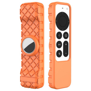 2 PCS Télécommande Couverture de protection tout compris, modèle applicable: pour Apple TV 4K (Orange) SH001C934-20