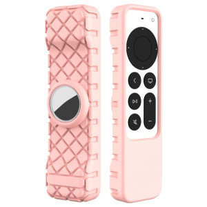 2 PCS Télécommande Couverture de protection Tout compris, modèle applicable: pour Apple TV 4K (rose) SH001D1485-20