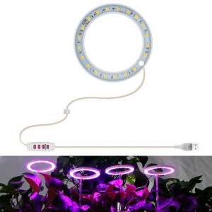 Lampe de croissance de plante LED spectroscopie pleine spectroscopie intelligente Remplissage intérieur Remplissage de la lumière Lampe d'installation, puissance: une tête (lumière bleue rouge) SH401C874-20