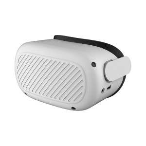 Lunettes VR en silicone, coque de protection étanche à la poussière et aux chutes pour Meta Quest (blanc) SH001B1887-20