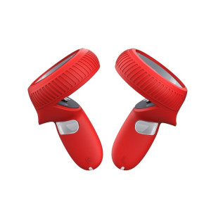 Housse de protection antidérapante en silicone pour poignée VR, résistante aux chutes, pour Meta Quest (rouge) SH301B1948-20