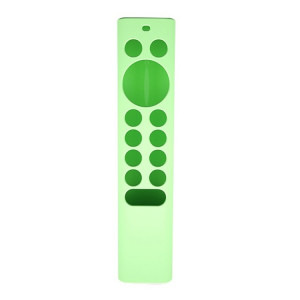 2 PCS Y7 Télécommande Couverture de protection en silicone pour NVIDIA SHIELD TV PRO / 4K HDR (Luminousg Green) SH501E1813-20