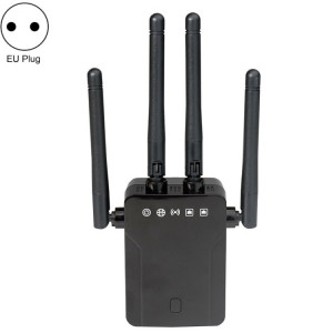 Amplificateur de dilatation sans fil WiFi Booster sans fil WiFi 95B 300M (Black Fiche UE) SH801B332-20